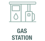 Gas station icon