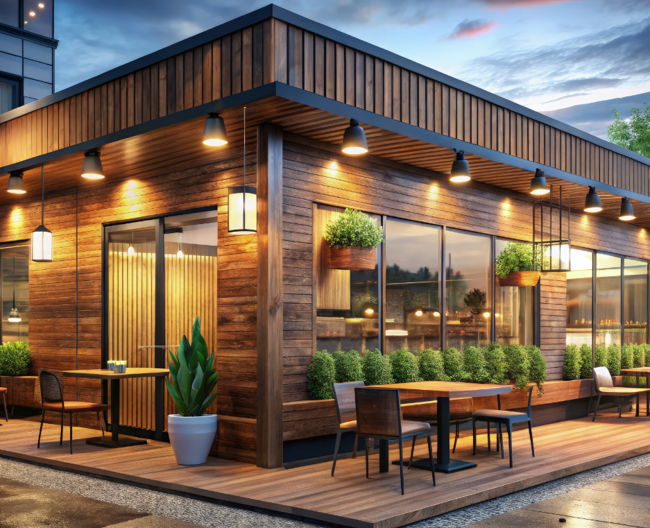 Restaurant building