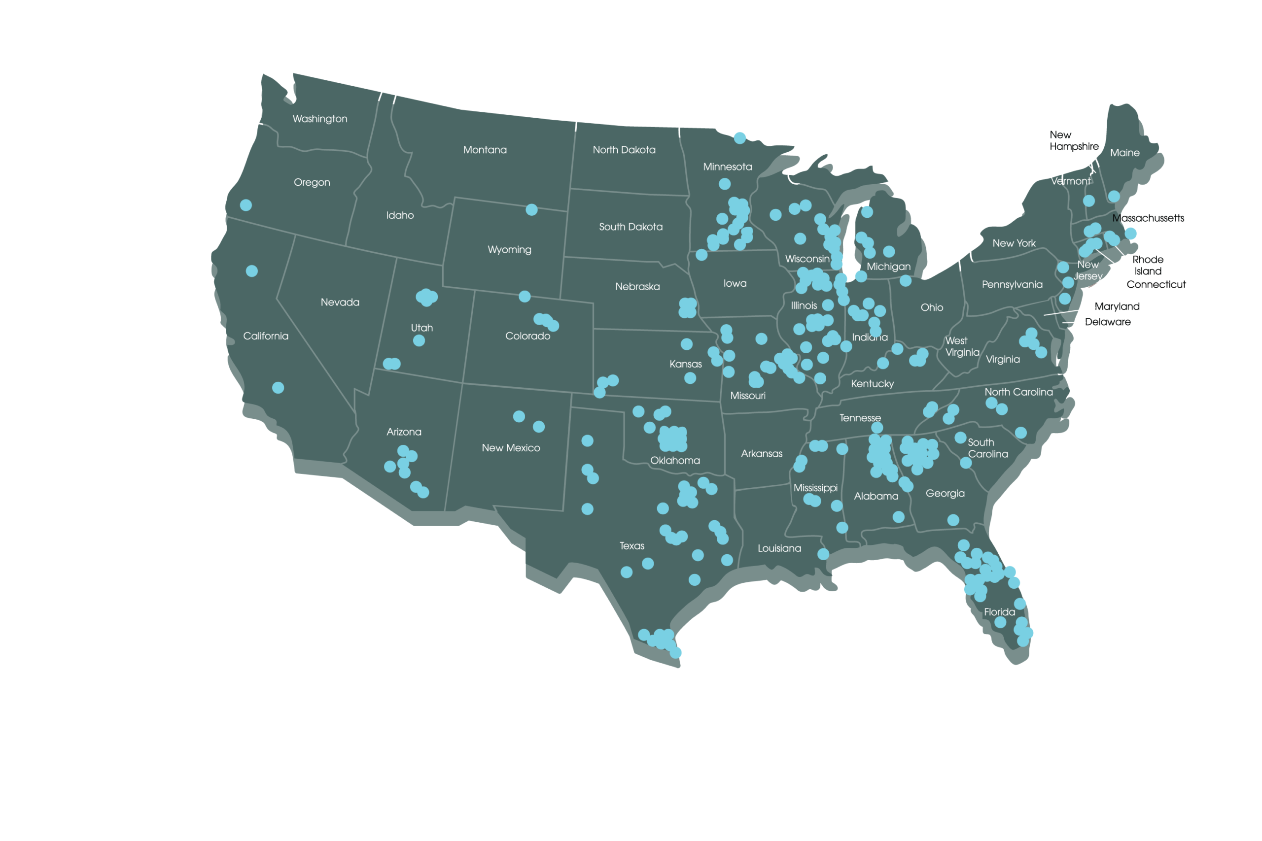 Reliant Properties Map